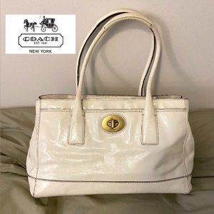 COACH Genuine Leather Madeline Tote Bag